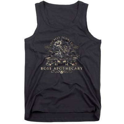 Rose Apothecary Floral Beige Tank Top