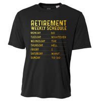 Retired Art For Women Retirement Retired Cooling Performance Crew T-Shirt