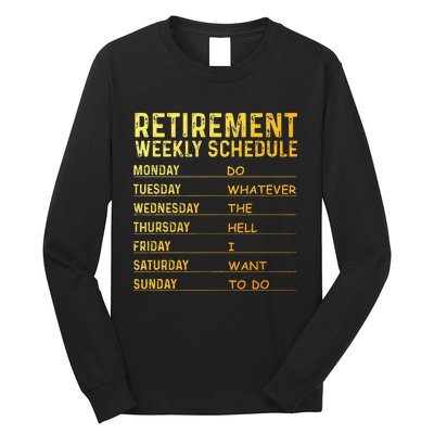 Retired Art For Women Retirement Retired Long Sleeve Shirt