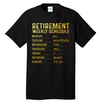 Retired Art For Women Retirement Retired Tall T-Shirt