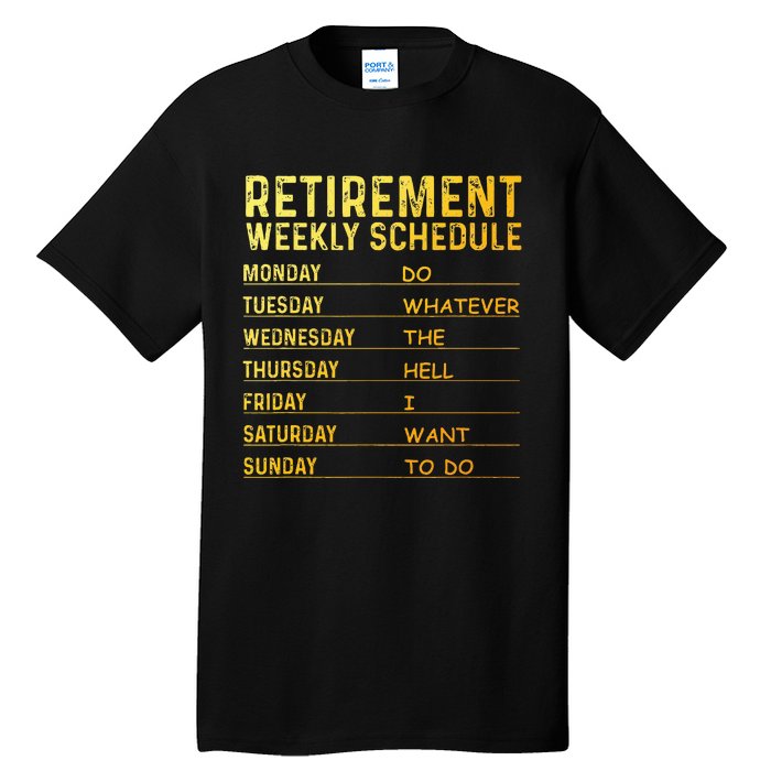 Retired Art For Women Retirement Retired Tall T-Shirt