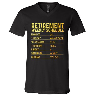 Retired Art For Women Retirement Retired V-Neck T-Shirt