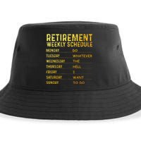 Retired Art For Women Retirement Retired Sustainable Bucket Hat