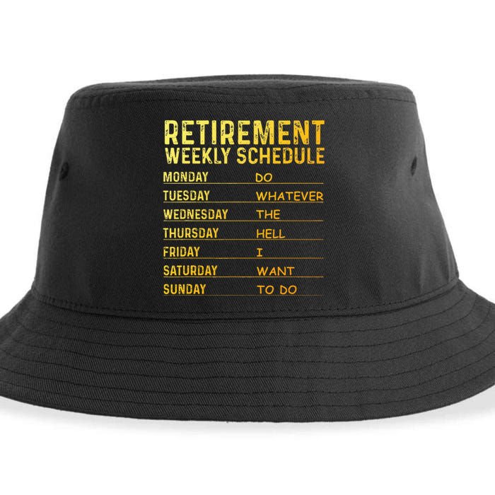 Retired Art For Women Retirement Retired Sustainable Bucket Hat