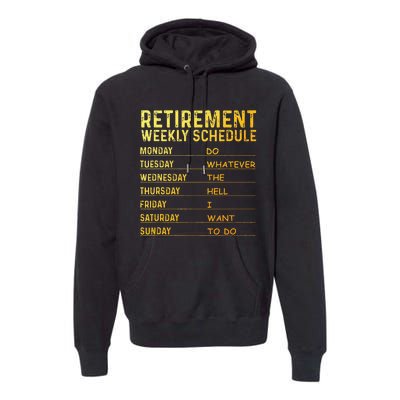 Retired Art For Women Retirement Retired Premium Hoodie