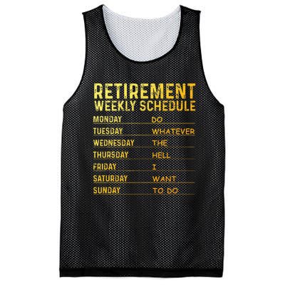 Retired Art For Women Retirement Retired Mesh Reversible Basketball Jersey Tank