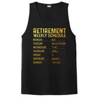 Retired Art For Women Retirement Retired PosiCharge Competitor Tank