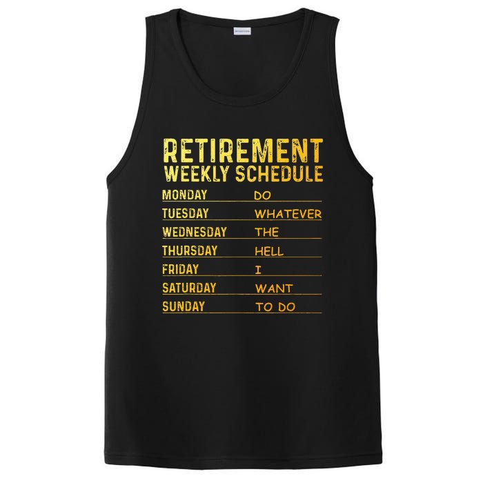 Retired Art For Women Retirement Retired PosiCharge Competitor Tank