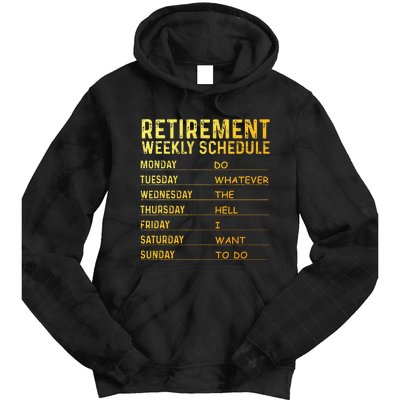 Retired Art For Women Retirement Retired Tie Dye Hoodie