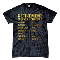 Retired Art For Women Retirement Retired Tie-Dye T-Shirt