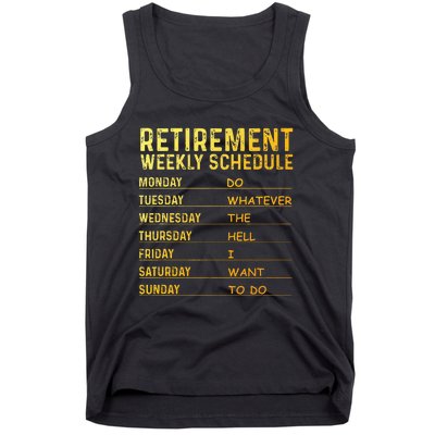 Retired Art For Women Retirement Retired Tank Top