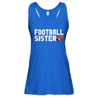 Retro American Football Sis Family Matching Sister Gift Ladies Essential Flowy Tank