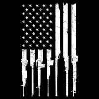 Rifle American Flag Performance Shirt