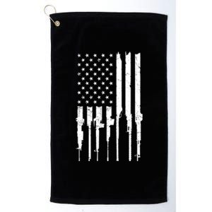 Rifle American Flag Platinum Collection Golf Towel