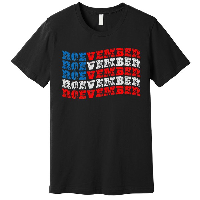 Roevember American Flag Premium T-Shirt