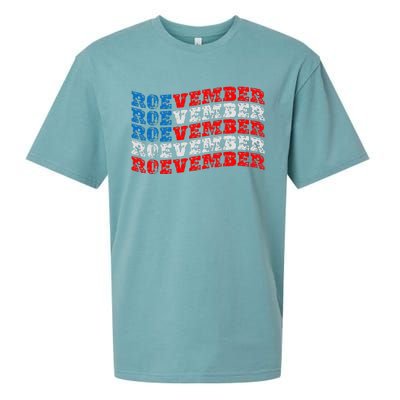 Roevember American Flag Sueded Cloud Jersey T-Shirt