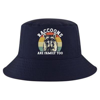 Raccoons Are Family Too Funny Raccoon Cool Comfort Performance Bucket Hat