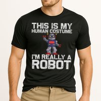 Robot Art For Women Robotics Engineer Robot Lover Cooling Performance Crew T-Shirt