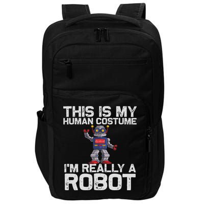Robot Art For Women Robotics Engineer Robot Lover Impact Tech Backpack