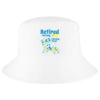Retired And Finally A Morning Person Gift Cool Comfort Performance Bucket Hat