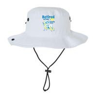 Retired And Finally A Morning Person Gift Legacy Cool Fit Booney Bucket Hat