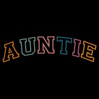 Retro Auntie For Sister, New Aunt Pregnancy Announcement Doggie Tank