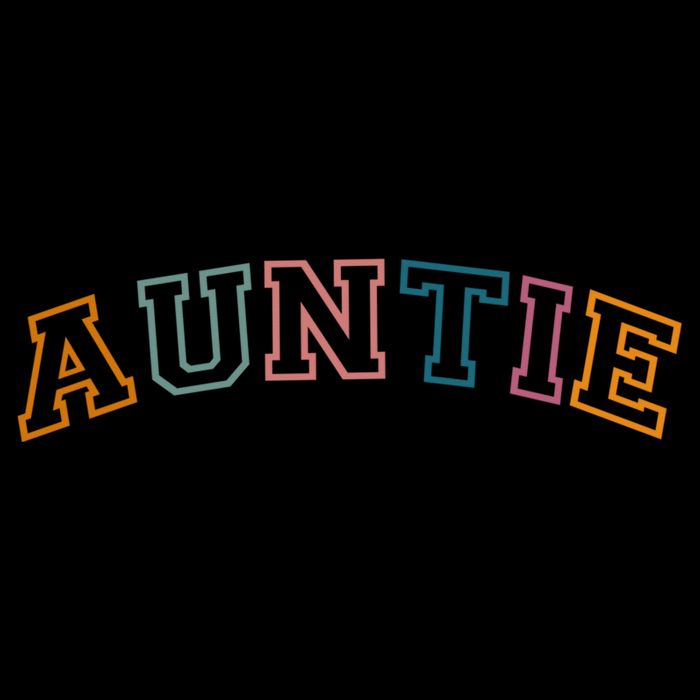 Retro Auntie For Sister, New Aunt Pregnancy Announcement Doggie Tank