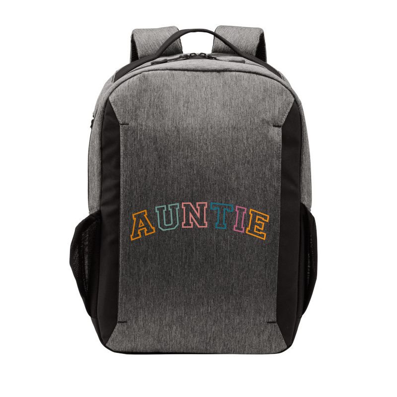 Retro Auntie For Sister, New Aunt Pregnancy Announcement Vector Backpack