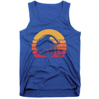 Retro American Football Team Gift Vintage Football Player Gift Tank Top