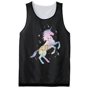 Rainbow Animal Fairy Unicorn Lover Girls Gift Unicorn Mesh Reversible Basketball Jersey Tank