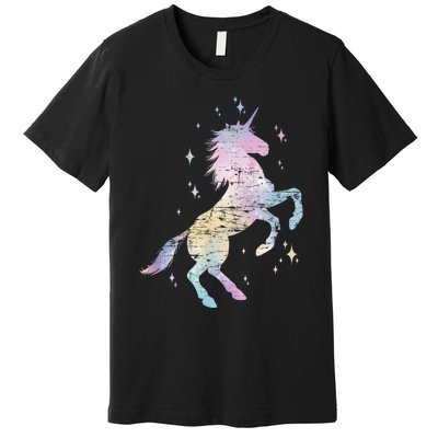 Rainbow Animal Fairy Unicorn Lover Girls Gift Unicorn Premium T-Shirt