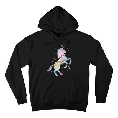 Rainbow Animal Fairy Unicorn Lover Girls Gift Unicorn Tall Hoodie