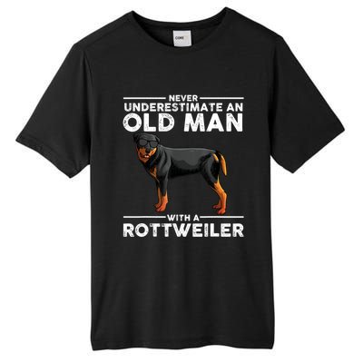 Rottweiler Art For Dad Grandpa Rottie Lover Rottweiler Tall Fusion ChromaSoft Performance T-Shirt