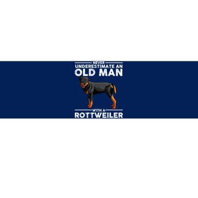 Rottweiler Art For Dad Grandpa Rottie Lover Rottweiler Bumper Sticker