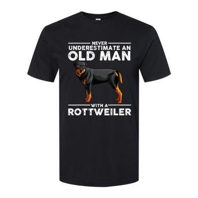 Rottweiler Art For Dad Grandpa Rottie Lover Rottweiler Softstyle® CVC T-Shirt