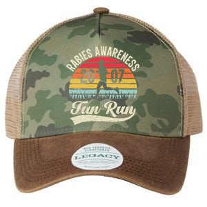 Rabies Awareness Fun Run Funny TV Comedy Running Legacy Tie Dye Trucker Hat