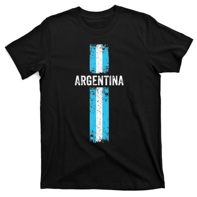 retro Argentina flag Soccer Jersey Argentina Fan T-Shirt