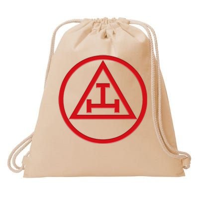 Royal Arch Freemason York Rite Masonic Mason Drawstring Bag