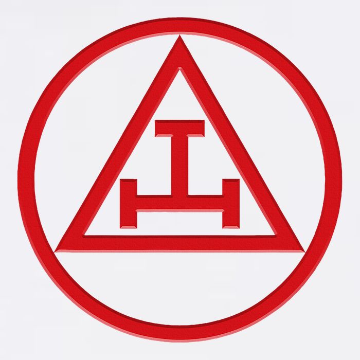 Royal Arch Freemason York Rite Masonic Mason Button