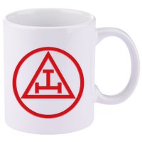 Royal Arch Freemason York Rite Masonic Mason 11oz C Handle Ceramic Mug