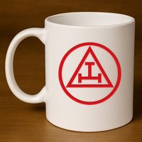 Royal Arch Freemason York Rite Masonic Mason 11oz C Handle Ceramic Mug