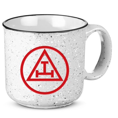 Royal Arch Freemason York Rite Masonic Mason 15oz Campfire Ceramic Mug