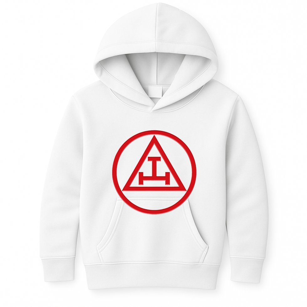 Royal Arch Freemason York Rite Masonic Mason Kids Hoodie