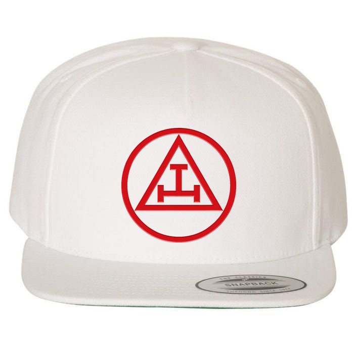 Royal Arch Freemason York Rite Masonic Mason Wool Snapback Cap