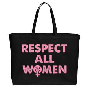 Respect All Feminism 'S Rights Reclaim The Night Gift Cotton Canvas Jumbo Tote