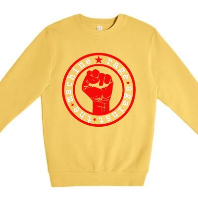 Rage Against Funny The Machine Premium Crewneck Sweatshirt