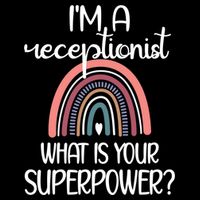 Receptionist Appreciation Front Desk Receptionist Gift Cooling Performance Crew T-Shirt