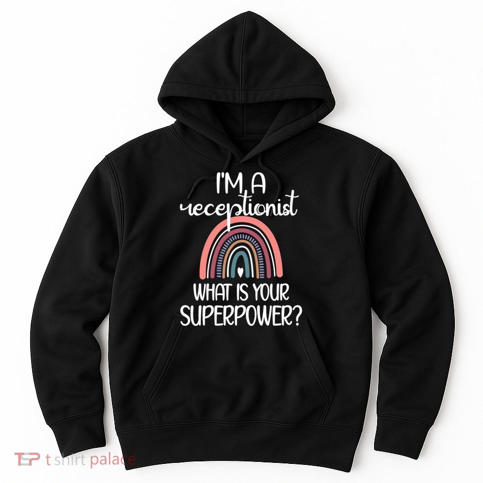 Receptionist Appreciation Front Desk Receptionist Gift Hoodie