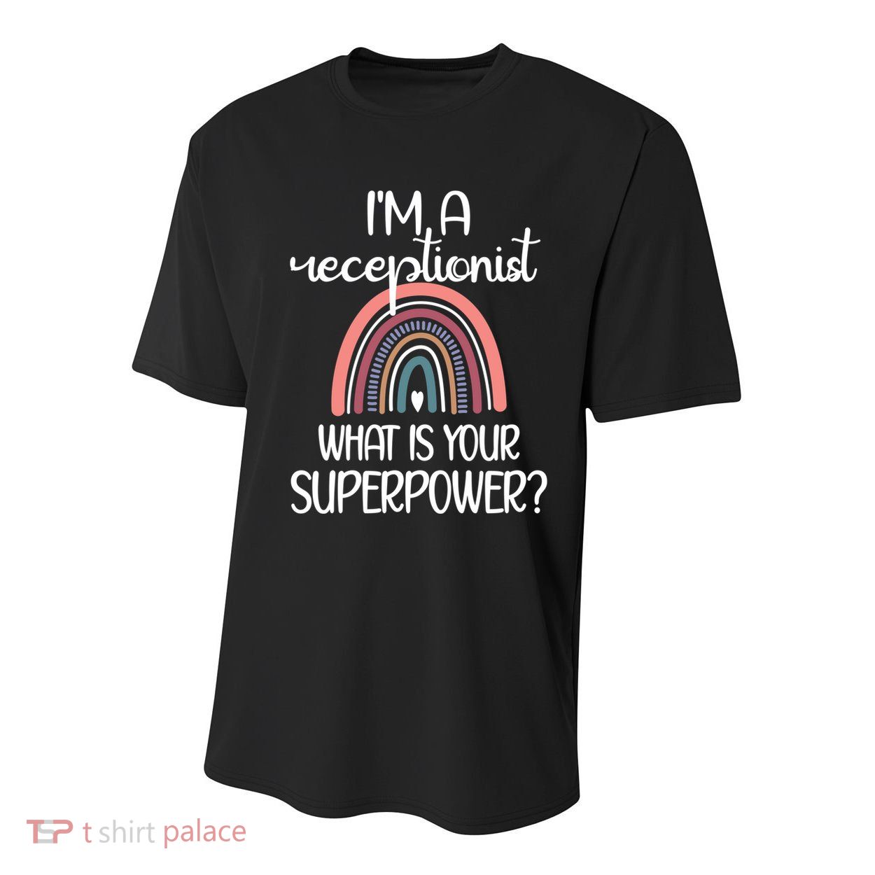 Receptionist Appreciation Front Desk Receptionist Gift Youth Performance Sprint T-Shirt
