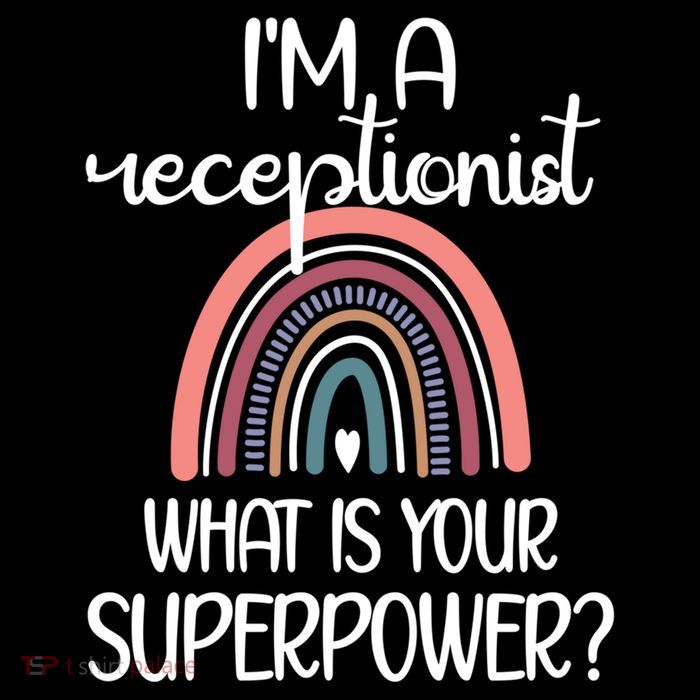 Receptionist Appreciation Front Desk Receptionist Gift Premium T-Shirt